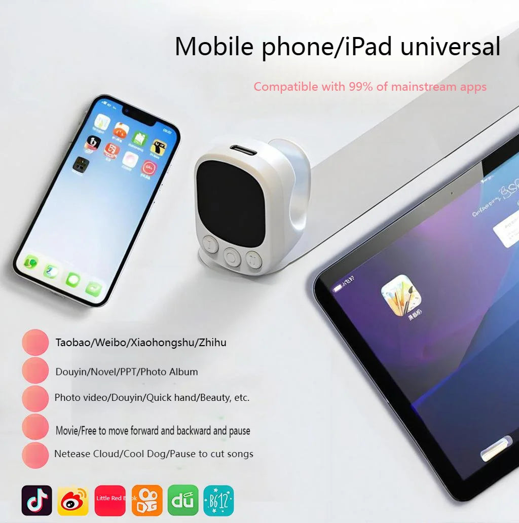 Bluetooth Wireless Ring Mouse With Touchpad