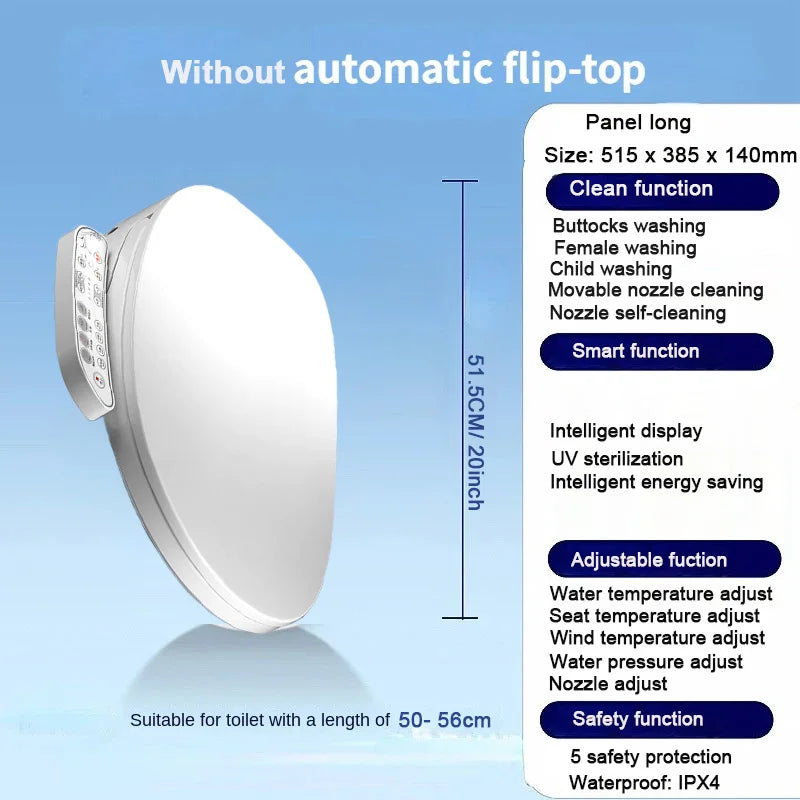 Smart Toilet Seat Lid Lunette Toilette Japonaises Abattant wc Japonais Electric Bidet Intelligent Bidet WC Japanese Toilets Seat