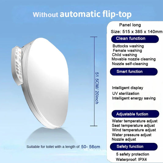 Smart Toilet Seat Lid Lunette Toilette Japonaises Abattant wc Japonais Electric Bidet Intelligent Bidet WC Japanese Toilets Seat