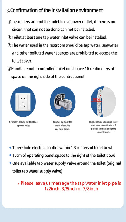 Smart Toilet Seat Lid Lunette Toilette Japonaises Abattant wc Japonais Electric Bidet Intelligent Bidet WC Japanese Toilets Seat