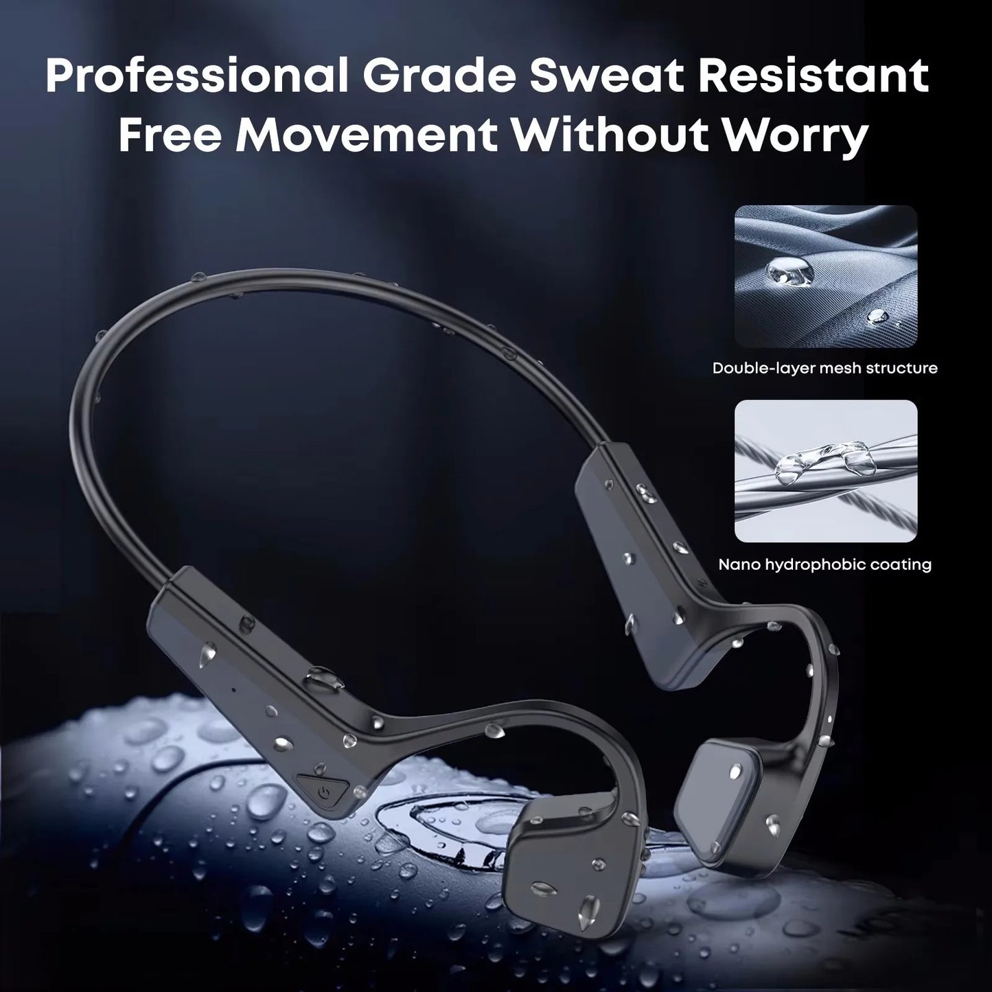 Xiaomi Next Generation All Ture Bone Conduction Earphones Bluetooth Wireless Headphones