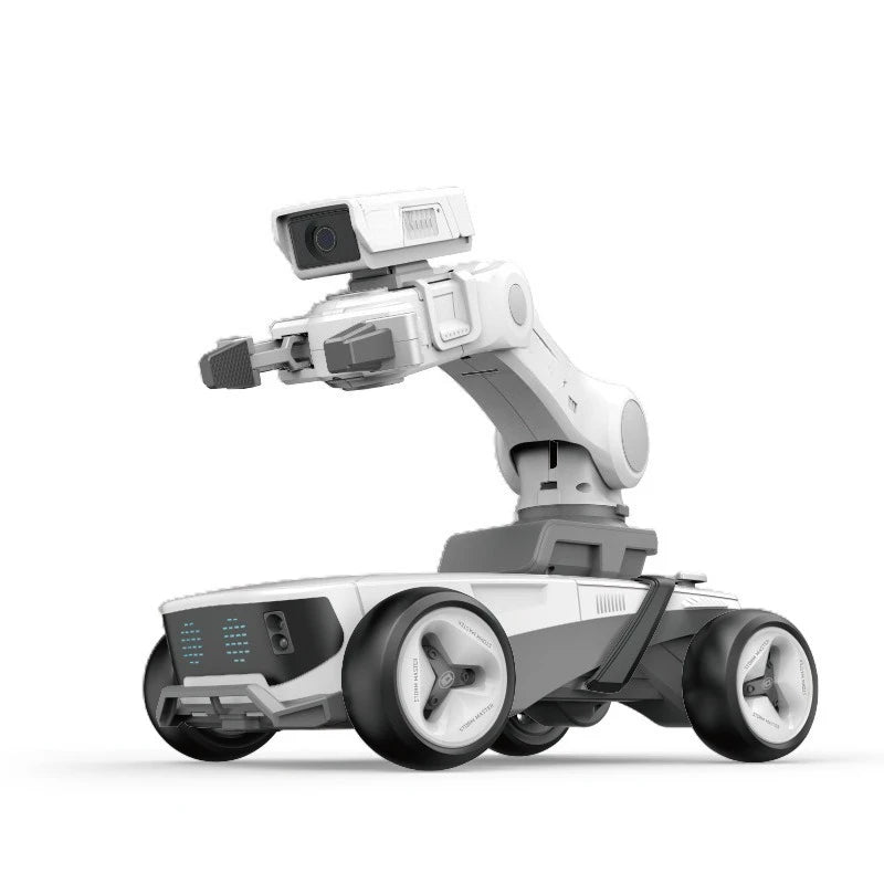 Programming robot, intelligent  robotic arm, FPV remote control, automatic tracking, obstacle avoidance, LED screen display
