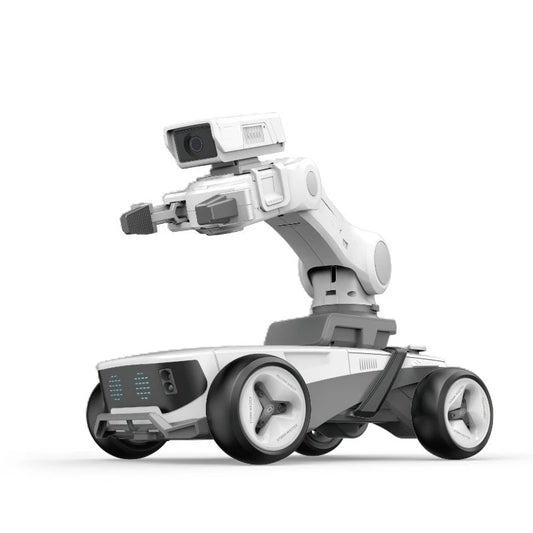 Programming robot, intelligent  robotic arm, FPV remote control, automatic tracking, obstacle avoidance, LED screen display