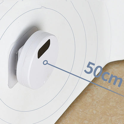 Automatic Toilet Flush Button Induction Toilet Flusher External Infrared Flush Splash-proof with Wireless Transmitter