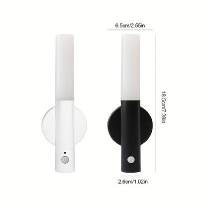 Smart Motion Sensor Night Light, Rechargeable Magnetic LED Wall Lamp