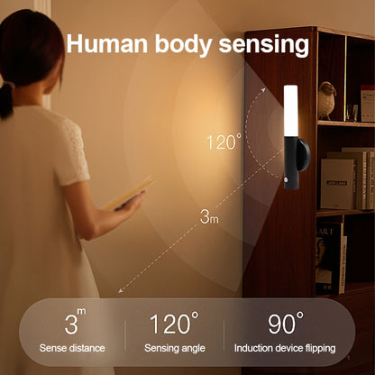Smart Motion Sensor Night Light, Rechargeable Magnetic LED Wall Lamp