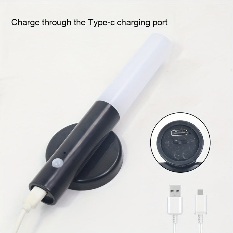 Smart Motion Sensor Night Light, Rechargeable Magnetic LED Wall Lamp